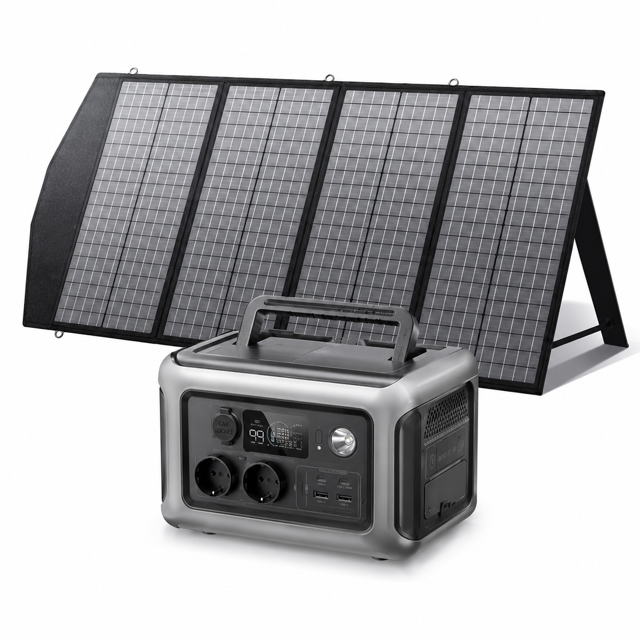 Station d'Énergie Portative ALLPOWERS R600 — Batterie LiFePO4 Ultra-Durable